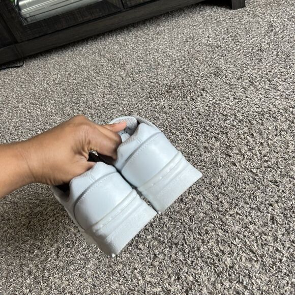 Vintage Soho Size 6 Platform Sneakers Women White 90s Y2K Platform Chunky - Picture 4 of 12